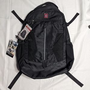 Swiss Tech Performance Reflective Gear Backpack Black
